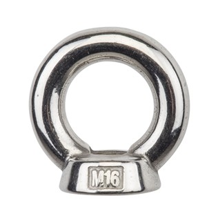 EYE NUT WITH COLLAR SS 316 M16